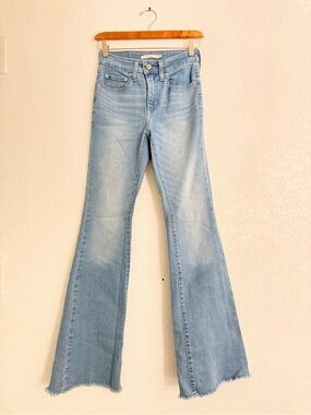 Levi's Light Blue Flared Jeans